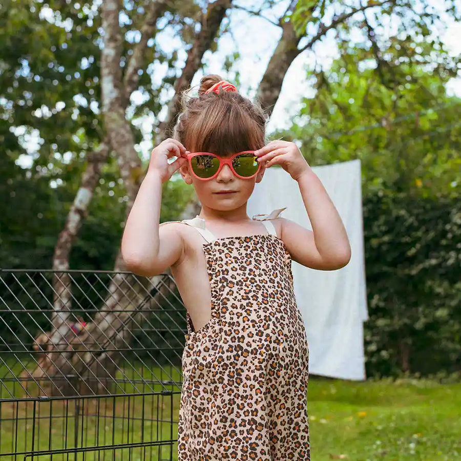 Occhiali da Sole Junior Buzz – UV‑Protection, Polarizzati & Ultra‑Flessibili- neon pink