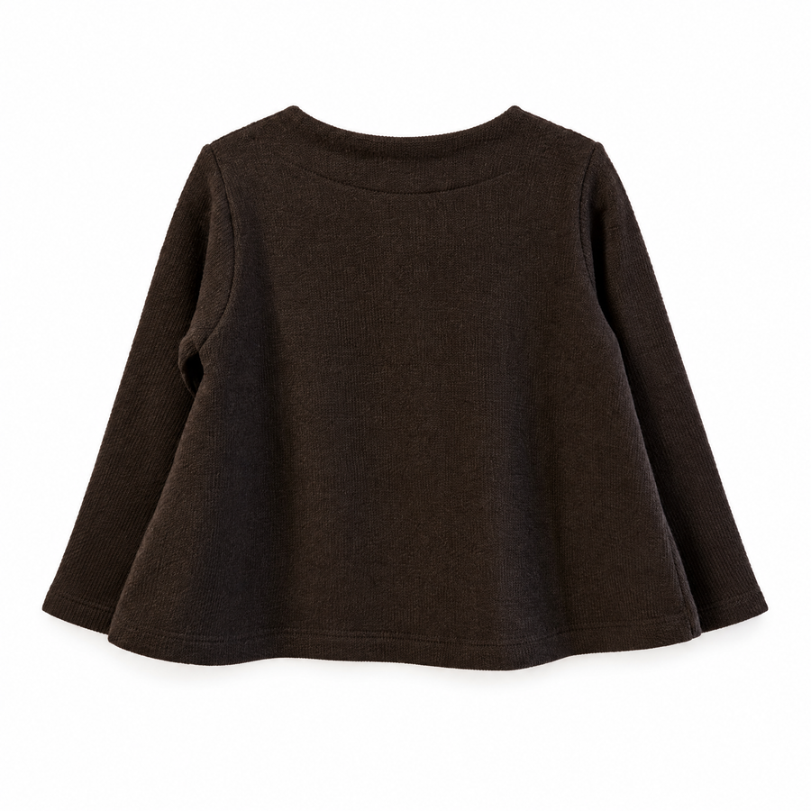 Cardigan Svasato in Caldo Cotone- ice coffee