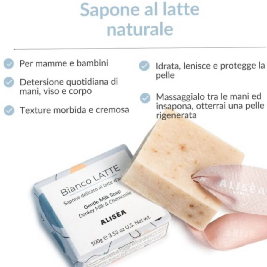 sapone al latte naturale