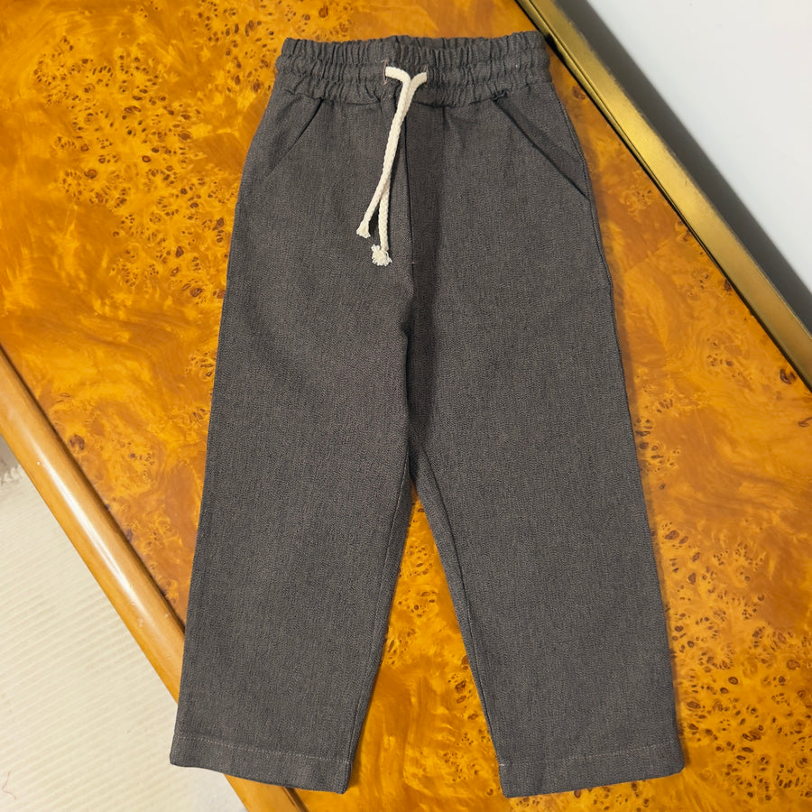 Pantalone Chino in Cotone Sale e Pepe -Iced Coffee