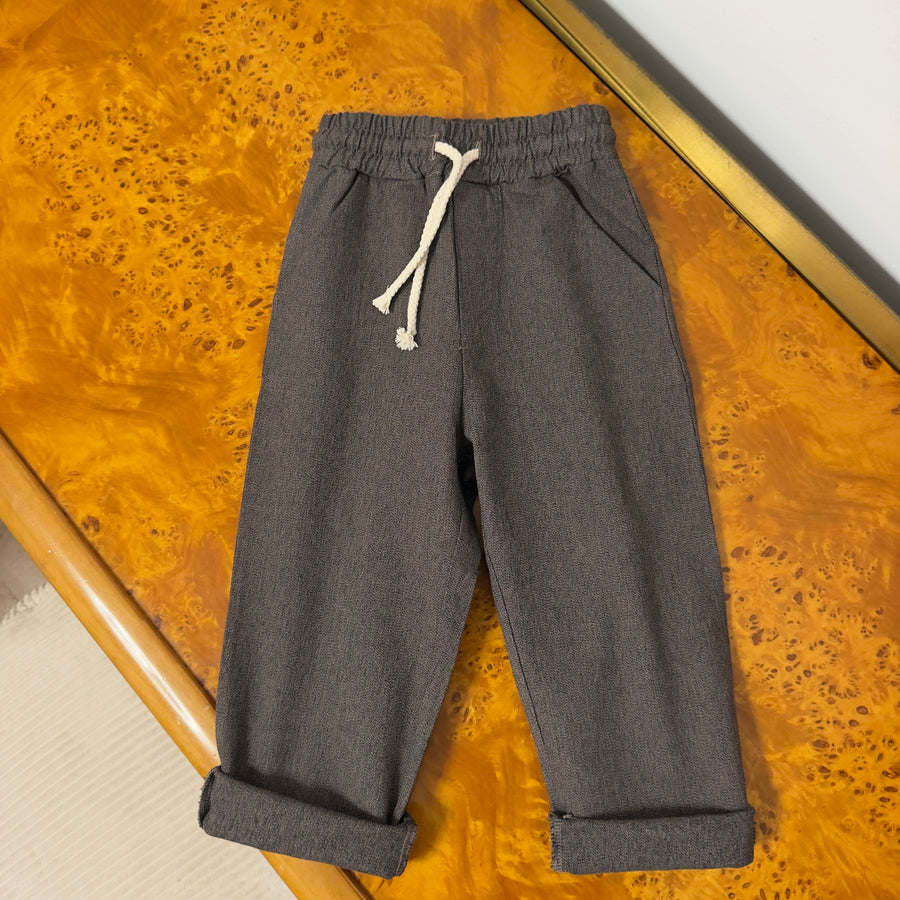 Pantalone Chino in Cotone Sale e Pepe -Iced Coffee
