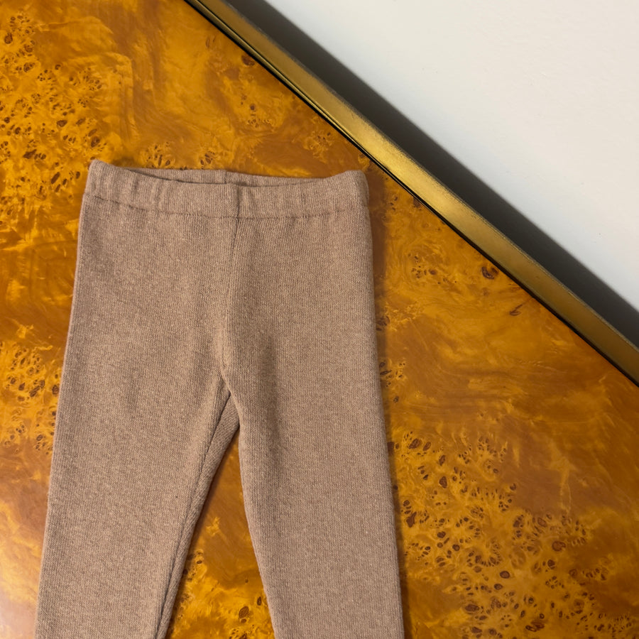 Leggings in Caldo Cotone -Cameo Rose