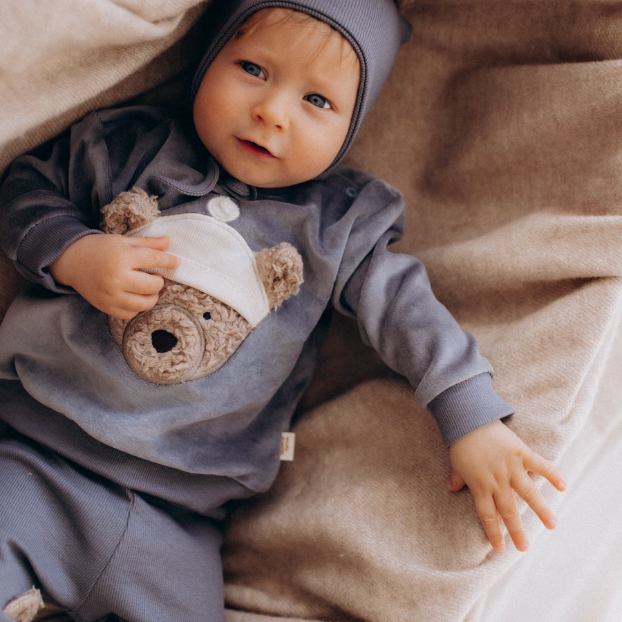 Maglia baby con orsetto 3D