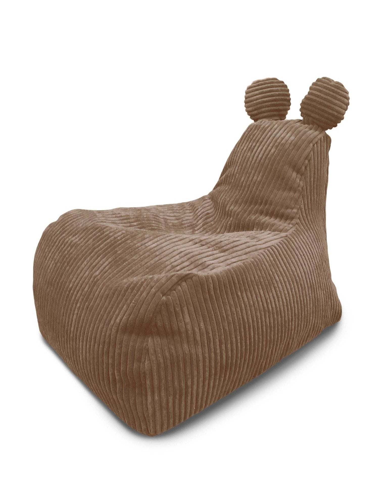 Pouf TEDDIE S in velluto a coste