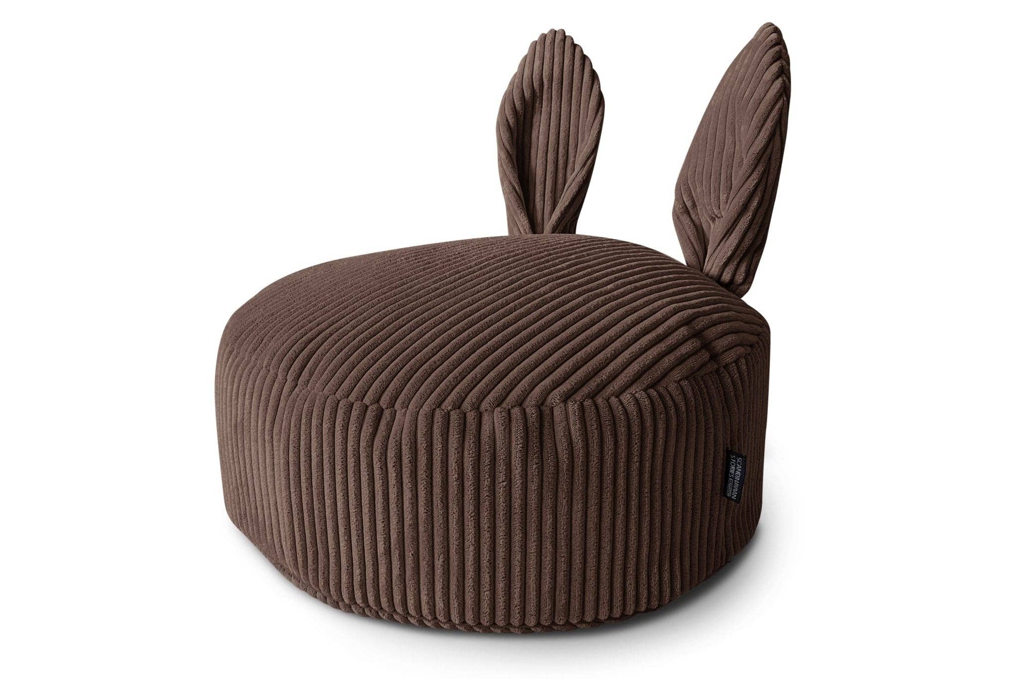 Pouf BUNNIE a sacco in velluto a coste