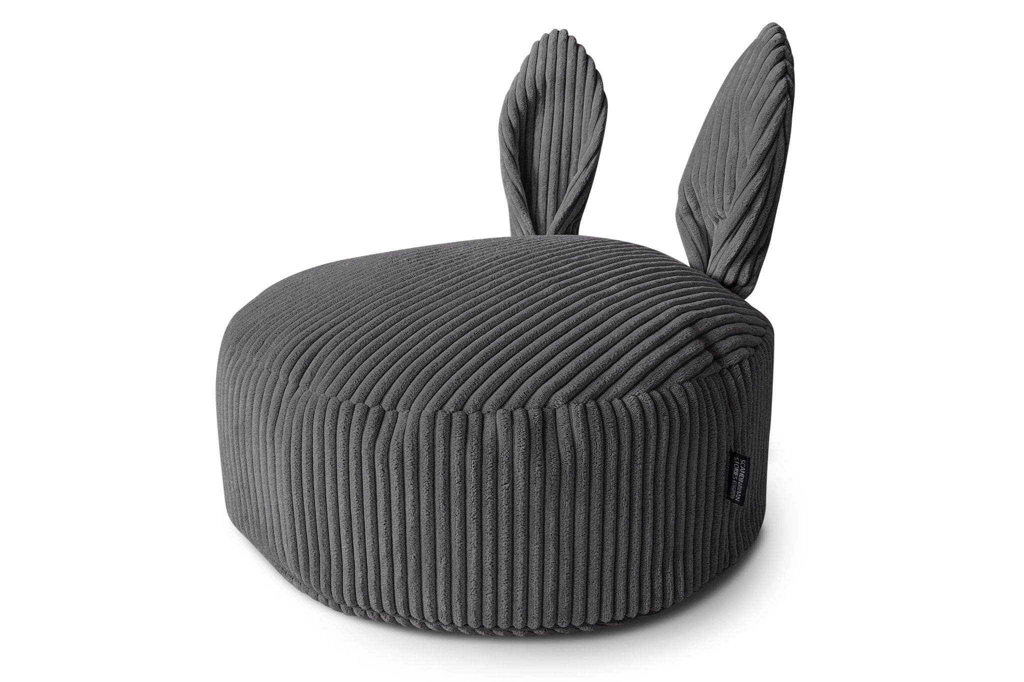 Pouf BUNNIE a sacco in velluto a coste
